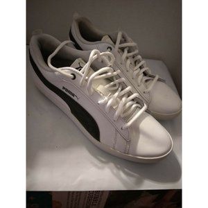 Puma Smash V2 Women's Leather Sneaker WHITE Size 7.5